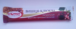 Батончик 55 г Фито Фрут вишня клюква