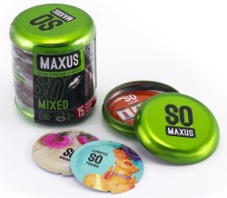 Презервативы Maxus Микс-набор 15 шт.