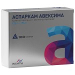 Аспаркам Авексима, таблетки 175 мг+175 мг 100 шт